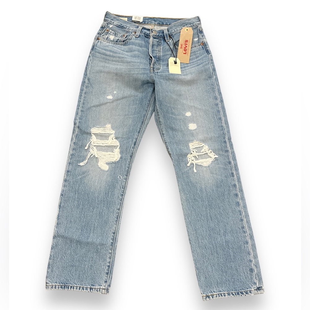 Levi's 501 Jeans Women Straight Leg High Rise